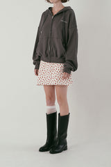 Essential logo hoodie_charcoal