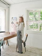 Sweet Flower Pants_black