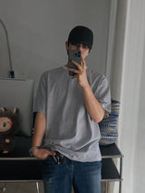 ASCLO Heart Point Border Short Sleeve T Shirt (2color)