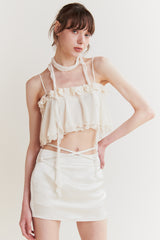 ジェイドミニスカート cream