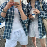 イェイブサマーオーバーサイズドチェックシャツ / 8 カラーズ