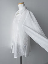 Actor Linen Two-Way Loose Fit Shirt