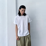 Pure White Drop-Shoulder Tee