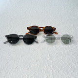Vintage Proportion Round-Frame Sunglasses