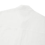 KIRSH PLAIN SEE THROUGH LOOSE FIT SHIRT - WHITE  