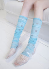 ロッジシースルーレグウォーマー（2color）