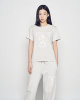 26SS WOMAN フットボールACベアピグメント半袖Tシャツ
