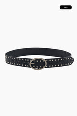 Objet oval stud belt