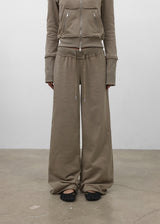 [MADE] Anus Low-Waist Wide Elastic Pants (Available as a Set)