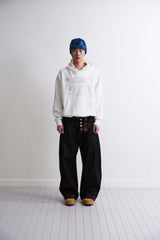 ENDURING EMBLEM HOODIE IVORY
