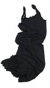 Meltaway dress [BLACK]