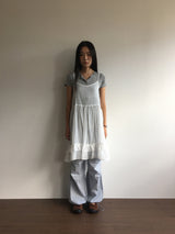 ローキーピンタックチェックパンツ (2color)