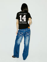 CROSS TEE BLACK