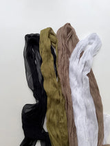 Diane Wrinkle Long Scarf
