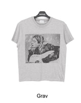 ルーデン ヴィンテージ グラフィック クロップ ショートスリーブ Tシャツ