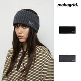 KNIT HAIR BAND_CHARCOAL