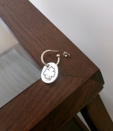Silver Plated Leaf Earring
