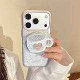ギルデッド ミラー マグネティック iPhone ケース