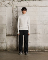IRREGULAR TURTLE-NECK (LIGHT GRAY)