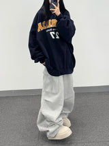 fluff cargo sweat pants