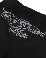 BDM ワイド スウェットパンツ ブラック