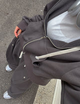 (UNISEX) FWバルーンクロップフード