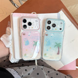 BUY 1 GET 1 FREE | パームツリー ドロップコーテッド iPhoneケース