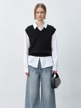 (BL-4304)ESSENTIAL SIMPLE COTTON SHIRT
