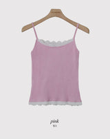 Sophie Lace Layered Strap Sleeveless (3color)
