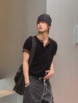 The Line Snap Leather Bag