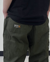 Gritty Patch Cotton Cargo Pants