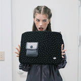 Star pocket notebook pouch_black