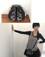 Bunny bag - Blue camo