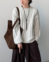 Scone Wool Cable Knit