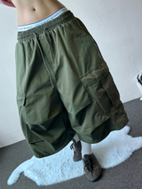 Uphill Cargo Cotton Parachute Balloon Bermuda  3 Color 