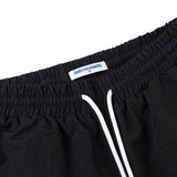Script Logo Nylon Shorts - Black