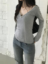 Karin Lace Eyelet T-shirt (3 colors)