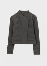 [MADE] Lesa Diagonal Cotton Jacket