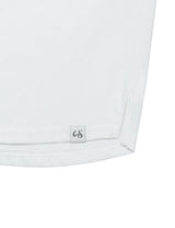 プラケット リブド ティーシャツ(WHITE)