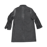 RAW DISTRESSED COAT