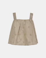 Delphine Punching Sleeveless Blouse