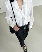 Rody texture layered blouse
