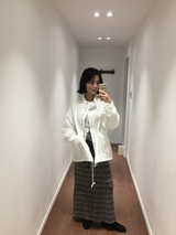 Venti knit long skirt (2color)