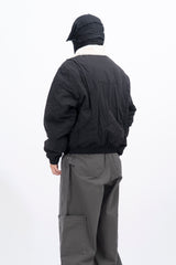 Marvel Curve Line Collar Mink Jacket