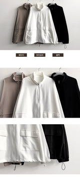 D.O. Pocket Two Way Windbreaker Zip Up