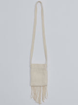 Fringe Mini Cross  Bag_Beige