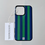green blue  epoxy bumper case