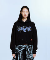 UNDEFEATED CROP HOOD (BLACK)