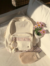 Bon voyage backpack_ivory
