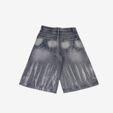 (Unisex) Leke Washing Half Pants